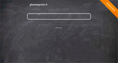 Desktop Screenshot of glossmagazine.it